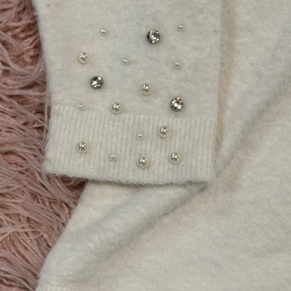 Soft Surroundings Ivory Cowl Neck Sweater - Picture 8 of 13